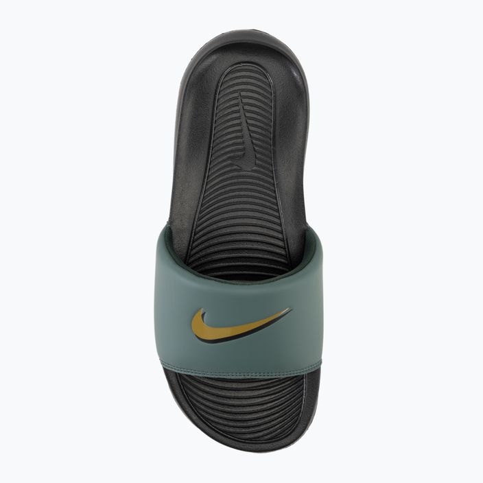 Papuci pentru bărbați  Nike Victori One Slide black/vintage green/bronzine 5