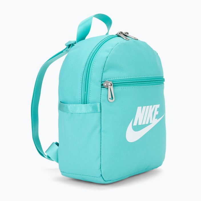 Rucsac pentru femei Nike Sportswear Futura 365 Mini 6 l verde înghețat / verde înghețat / alb 2