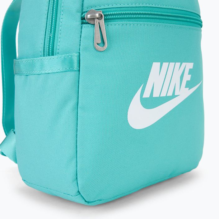 Rucsac pentru femei Nike Sportswear Futura 365 Mini 6 l verde înghețat / verde înghețat / alb 4