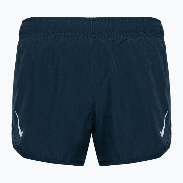 Pantaloni scurți de alergare pentru femei Nike Fast Tempo Dri-Fit armoury navy