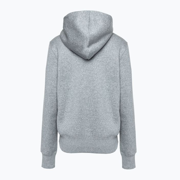 Bluză pentru femei Nike Sportswear Phoenix Fleece dark grey heather/sail 2