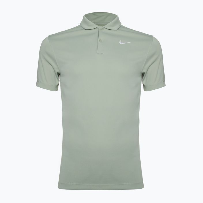 Tricou de tenis pentru bărbați Nike Court Dri-Fit Polo Solid jade horizon/white