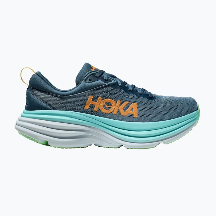 Încălțăminte de alergare pentru bărbați HOKA Bondi 8 Wide real teal/shadow 2