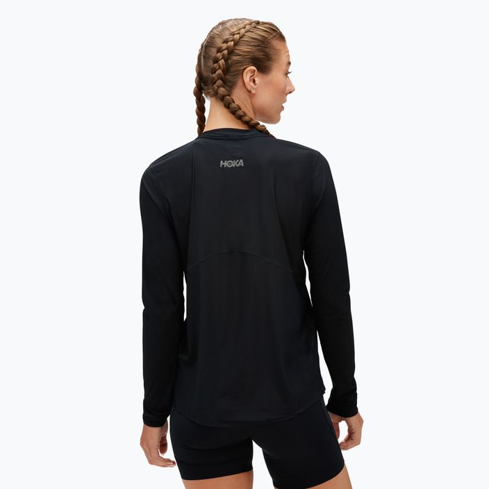 Longsleeve de alergare pentru femei HOKA Airolite Run black 3