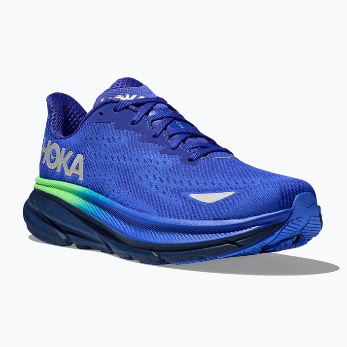 Încălțăminte de alergare pentru bărbați HOKA Clifton 9 GTX dazzling blue/evening sky 8