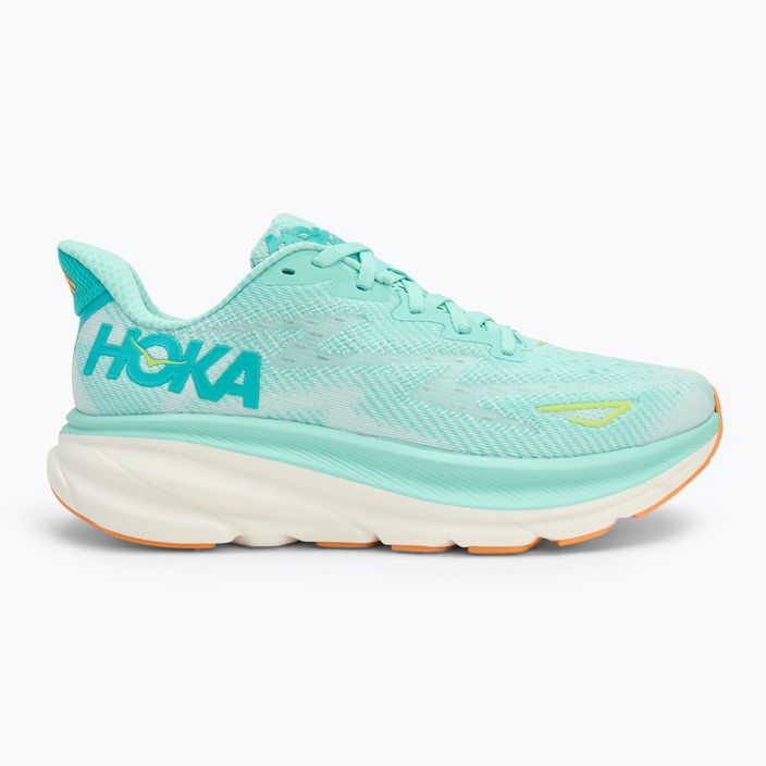 Încălțăminte de alergare pentru femei HOKA Clifton 9 seafoam/aqua breeze 2