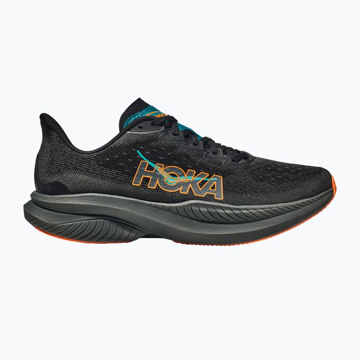 Încălțăminte de alergare pentru bărbați HOKA Mach 6 black/electric tangerine