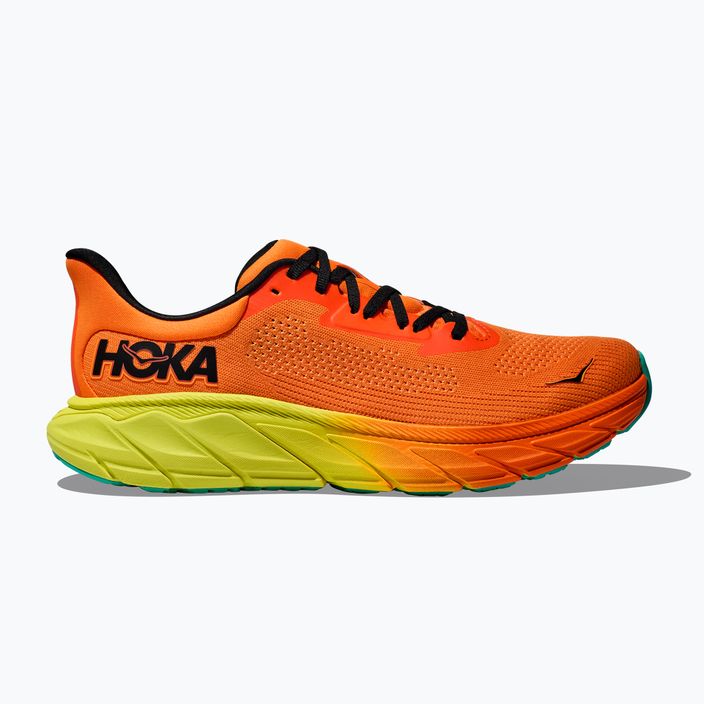 Încălțăminte de alergare pentru bărbați HOKA Arahi 7 electric tangerine/black 2