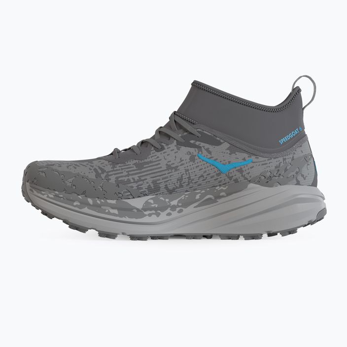 Încălțăminte de alergare pentru bărbați Hoka Speedgoat 6 MID GTX satellite grey/stardust 3