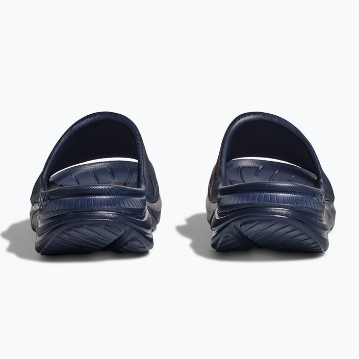 Papuci HOKA Ora Athletic Slide varsity navy/white 4