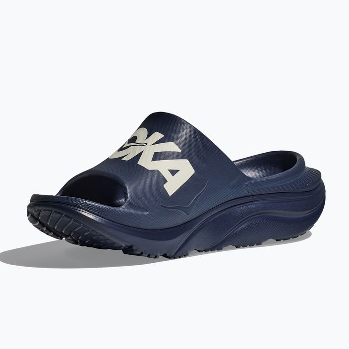 Papuci HOKA Ora Athletic Slide varsity navy/white 5