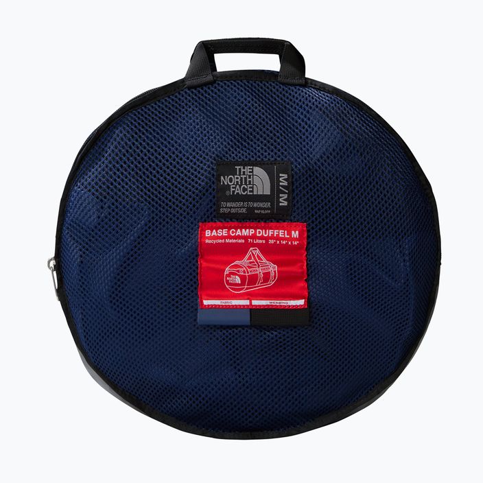 Geantă de voiaj The North Face Base Camp Duffel M 71 l summit navy/black/npf 4