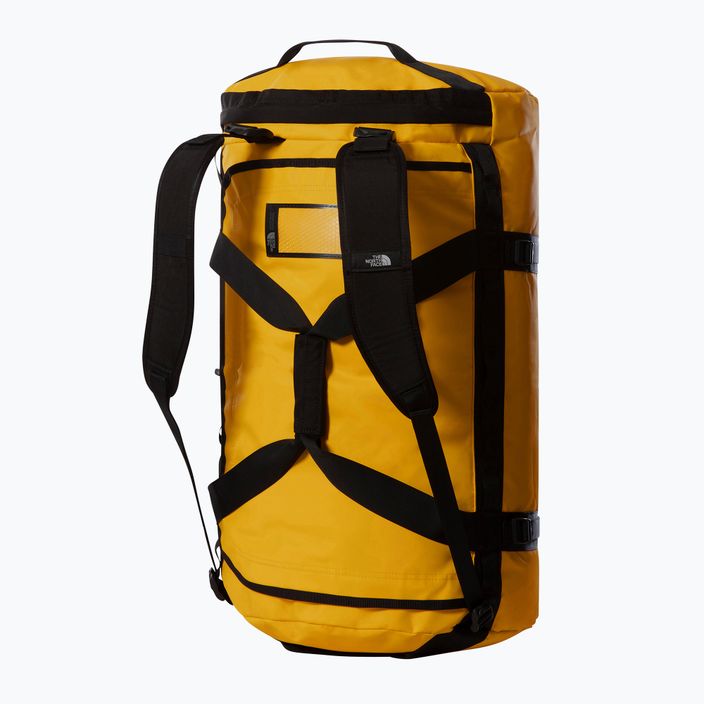 Geantă de voiaj The North Face Base Camp Duffel L 95 l summit gold/black/npf 2