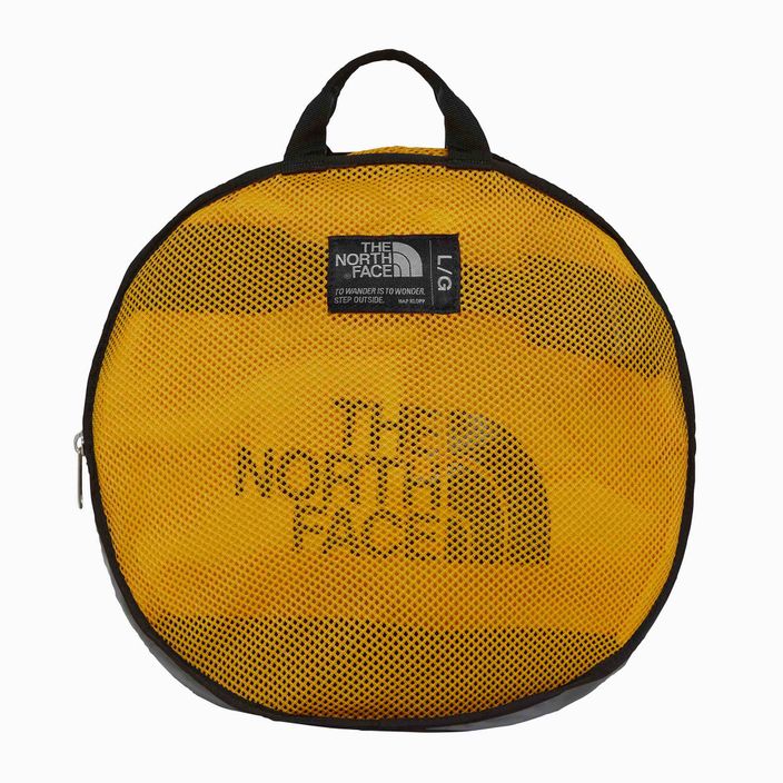 Geantă de voiaj The North Face Base Camp Duffel L 95 l summit gold/black/npf 3