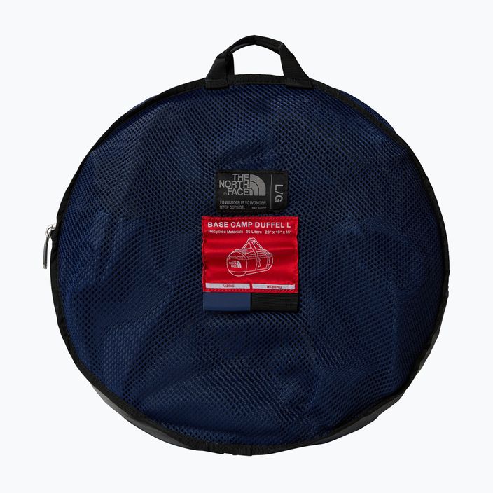 Geantă de voiaj The North Face Base Camp Duffel L 95 l summit navy/black/npf 3