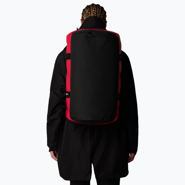 Geantă de voiaj The North Face Base Camp Duffel S 50 l red/black/npf 6