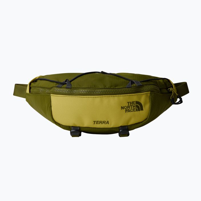 Borsetă The North Face Terra Lumbar 3 l forest olive/yellow silt