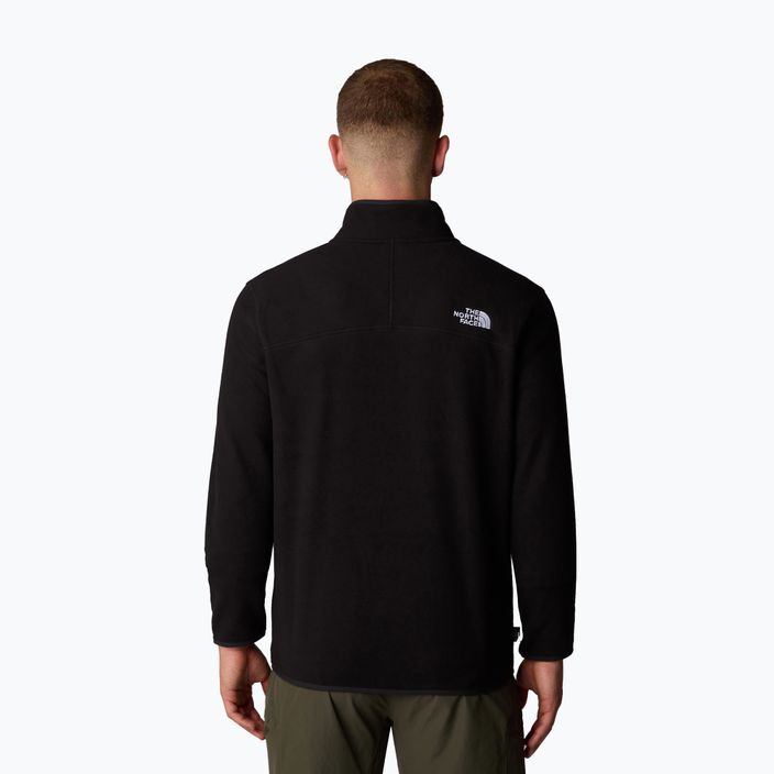 Hanorac pentru bărbați  The North Face 100 Glacier 1/4 Zip black/npf 3