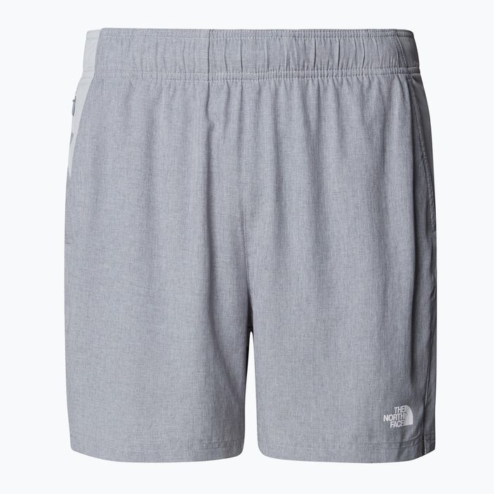 Pantaloni scurți de alergare pentru bărbați The North Face 24/7 mid grey heather / npf 4