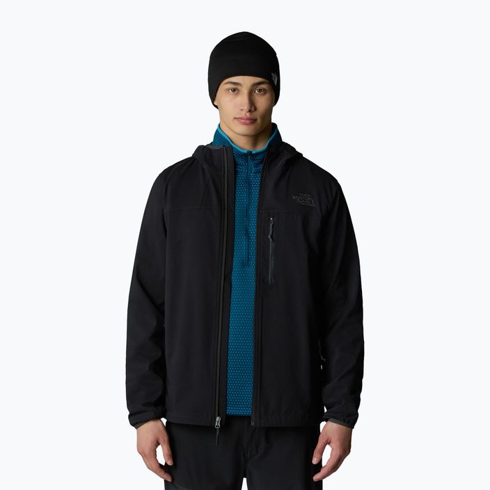 Jachetă softshell pentru bărbați The North Face Nimble Hoodie black/npf