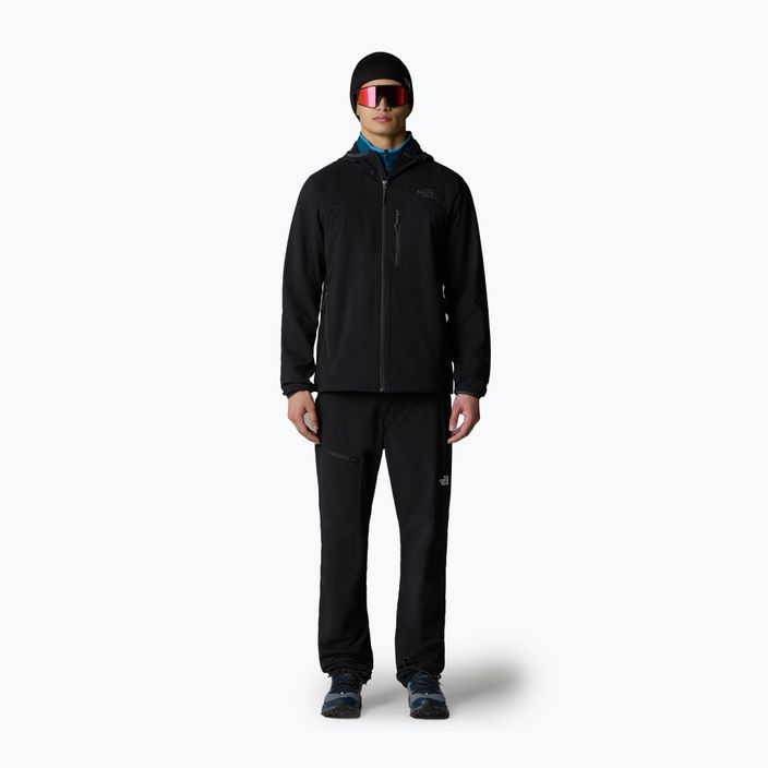 Jachetă softshell pentru bărbați The North Face Nimble Hoodie black/npf 2