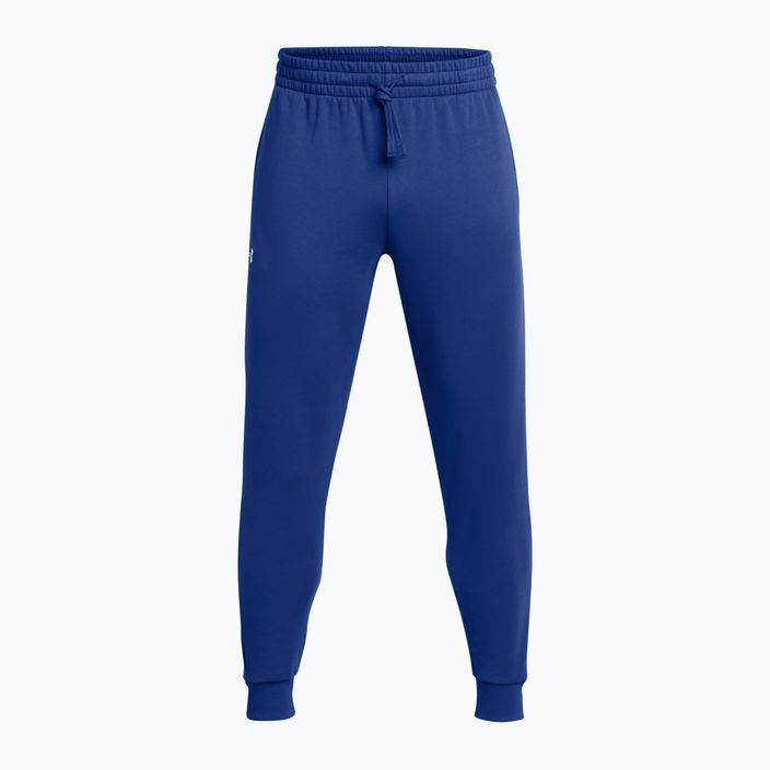 Pantaloni pentru bărbați Under Armour Rival Fleece Joggers tech blue/white 5