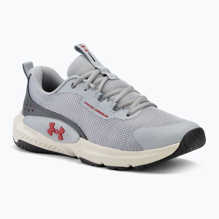 Încălțăminte de antrenament pentru bărbați  Under Armour Dynamic Select mod gray/castlerock/inferno red