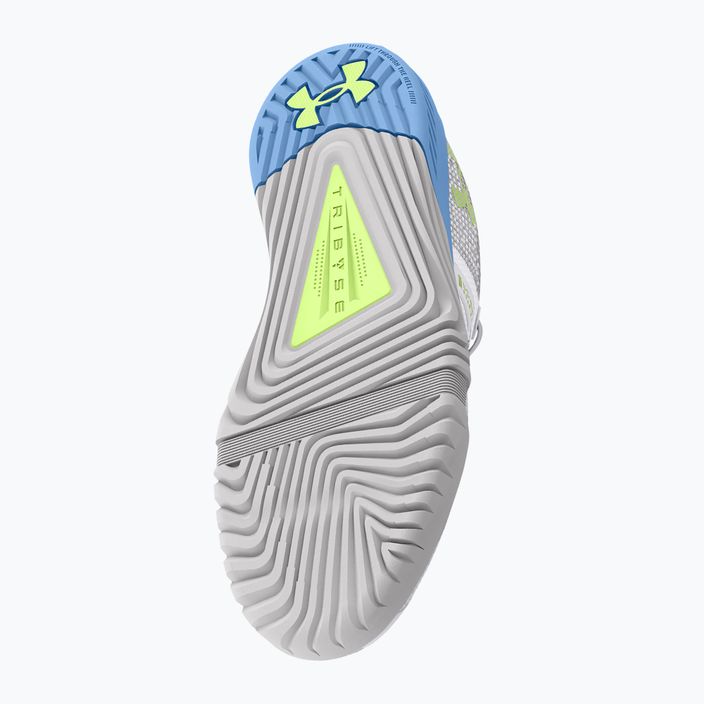 Încălțăminte de antrenament pentru femei Under Armour TriBase Reign 6 white/horizon blue/morph green 5