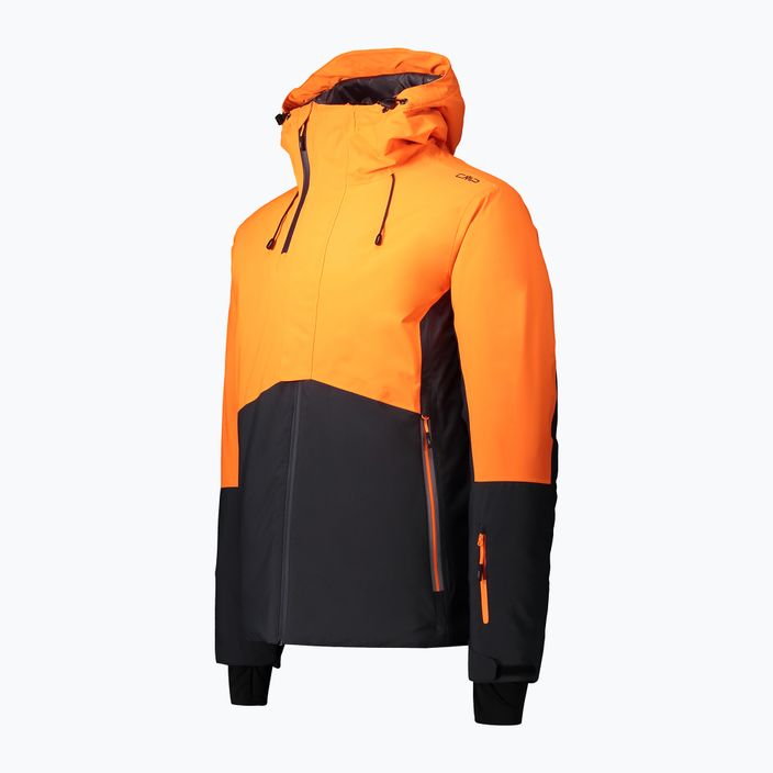 Jachetă de schi pentru bărbați CMP, portocaliu, 39W1527U423 3