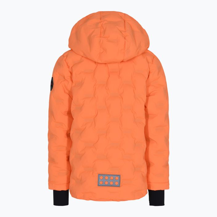 Jachetă de schi pentru copii LEGO Lwjipe 706, portocaliu, 22879 2