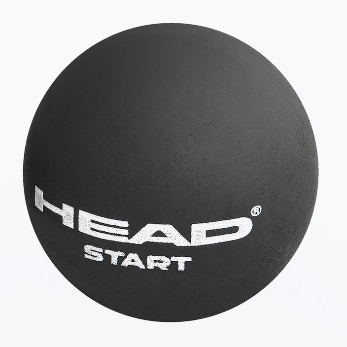 Minge de squash HEAD sq Start Squash Ball 1pc negru 287346 2