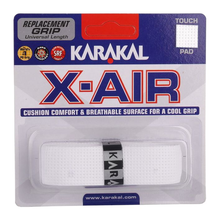 Karakal X-AIR Grip rachete de squash înveliș alb 2