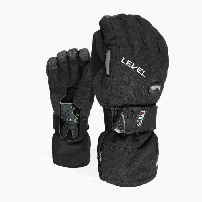Mănuși de snowboard pentru bărbați Level Half Pipe Gore Tex negru 1011 7