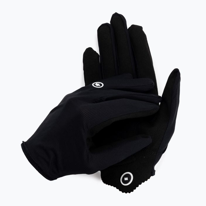 Mănuși de ciclism pentru bărbați ASSOS RS Aero FF negru P13.50.528.18