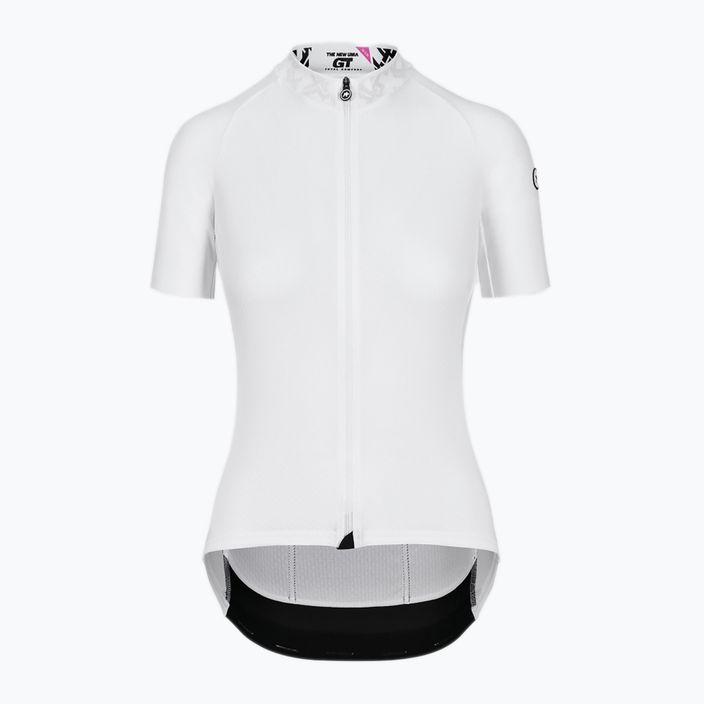 Tricou de ciclism pentru femei ASSOS Uma GT Jersey C2 alb 12.20.313.57