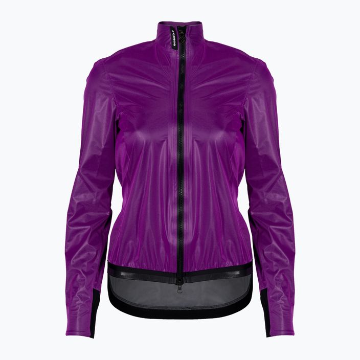 Jachetă de ciclism pentru femei ASSOS Dyora RS Rain violet 12.32.372.4B