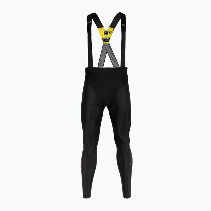 Pantaloni cu bretele ASSOS Equipe RS Spring Fall negru 11.14.220.18 pentru bărbați 11.14.220.18