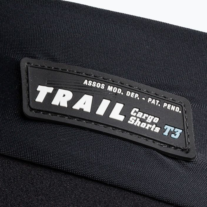 Pantaloni scurți de ciclism ASSOS Trail Cargo T3 pentru bărbați Negru 51.10.115.18 3