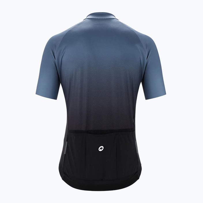 ASSOS Mille GT Jersey C2 Shifter tricou de ciclism pentru bărbați negru/albastru 11.20.311.2N 2
