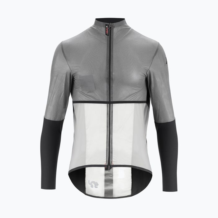 Jachetă de ciclism pentru bărbați ASSOS Equipe RS Alleycat Clima Capsule Targa negru/gri 11.32.386.10.M