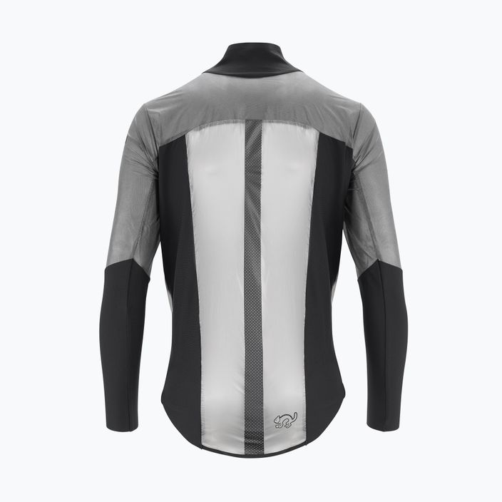 Jachetă de ciclism pentru bărbați ASSOS Equipe RS Alleycat Clima Capsule Targa negru/gri 11.32.386.10.M 2