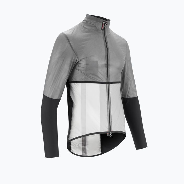 Jachetă de ciclism pentru bărbați ASSOS Equipe RS Alleycat Clima Capsule Targa negru/gri 11.32.386.10.M 3