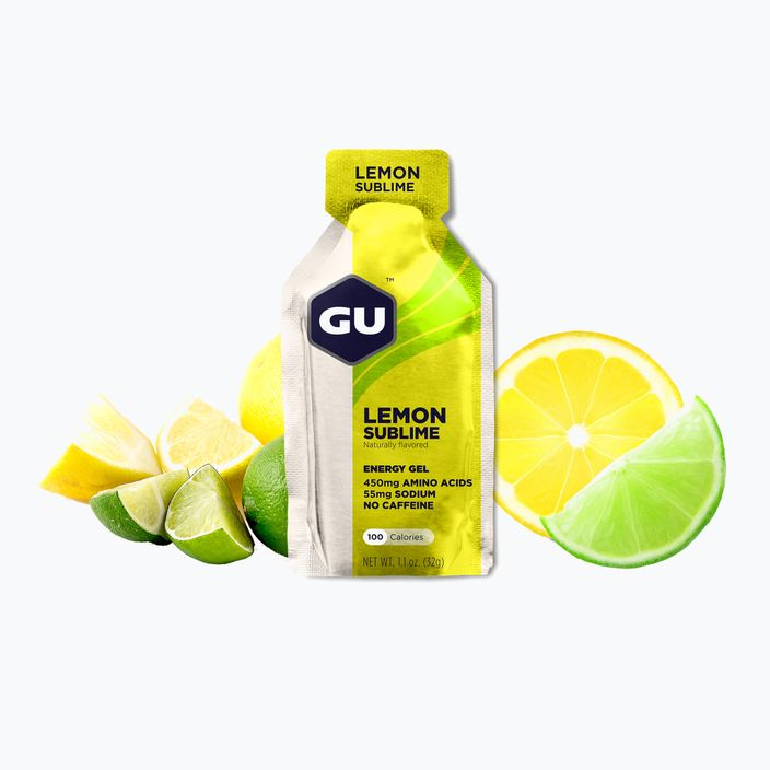 GU Energy Gel 32 g Lemon sublime 2