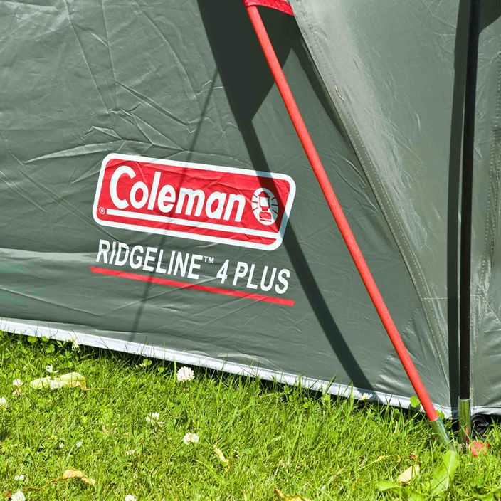Cort de camping Coleman Ridgeline 4 Plus pentru 4 persoane Verde 2000038890 9