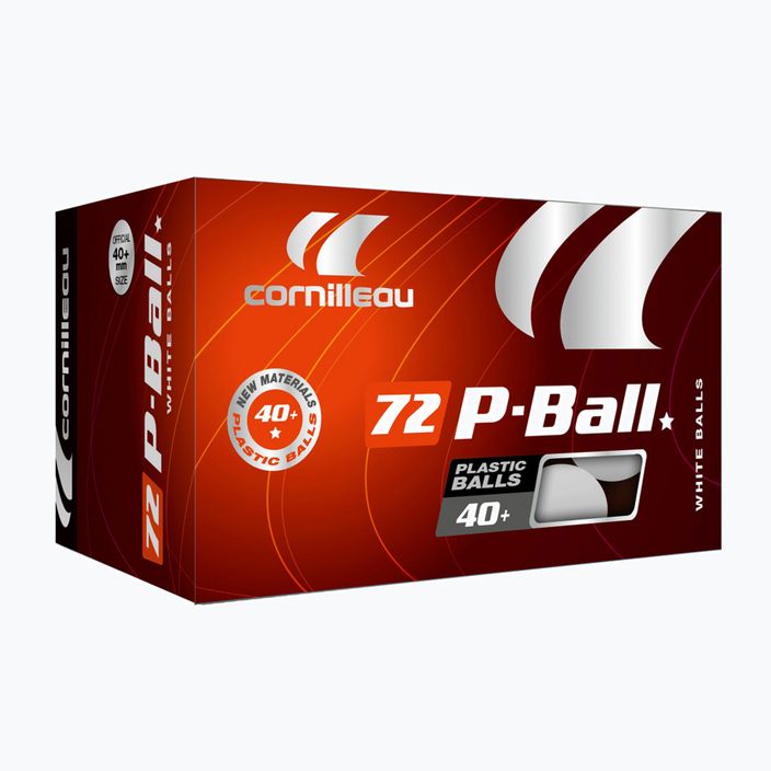 Cornilleau P-Ball* ABS EVOLUTION mingi de tenis de masă 72 buc alb 3