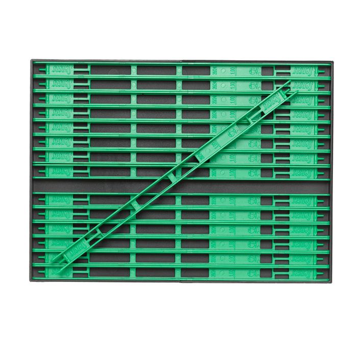 Sensas cutie de pescuit + mulinete 30 buc negru-verde 03258 2