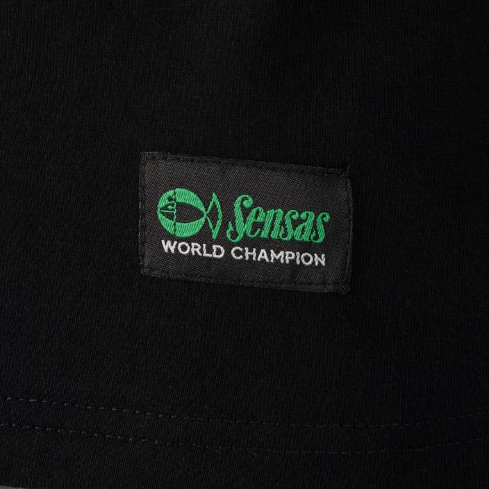 Sensas Campion mondial de pescuit T-shirt negru 68003 4