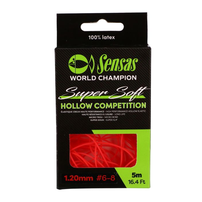 Sensas Hollow Match Super Soft absorbant de șocuri pentru stâlp roșu 73017 2