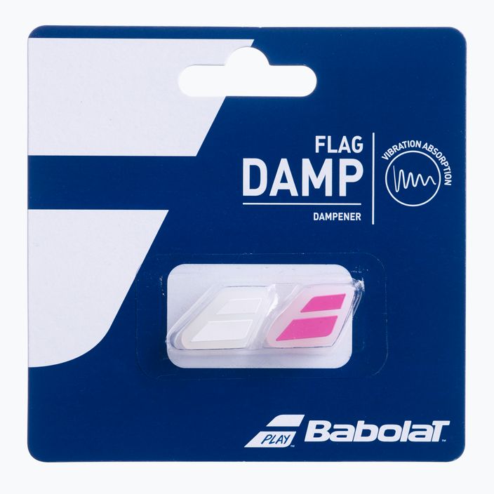 Antivibrator Babolat 2 Flag Damp X2, alb, 700032 2