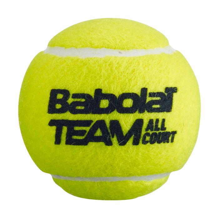 Set de mingi de tenis 4 buc. BABOLAT Team All Court 4 galben 502081 3